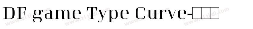DF game Type Curve字体转换